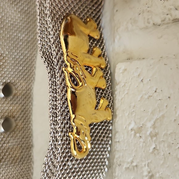 Mesh Elephant Belt Vintage - Picture 3 of 16